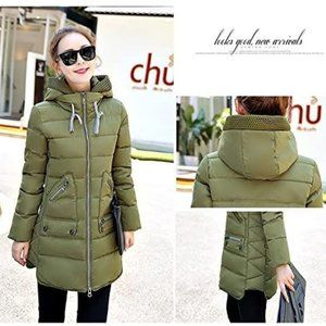 Rela Bota Women's Winter Warm Thickened Coats Long